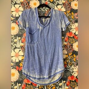 Z Supply Light Blue Casual Top